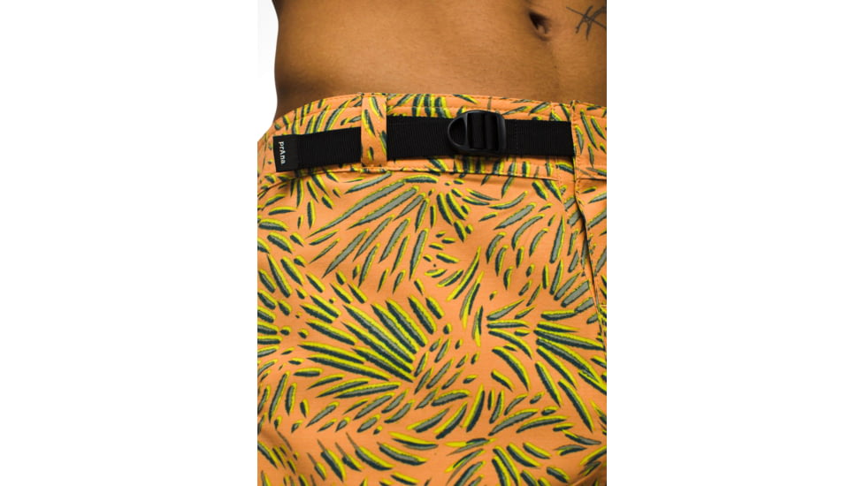 prAna Rock Shock Boardshort 6in Inseam - Mens, Aura Glow Fronds, 33, 1969331-800-06-33