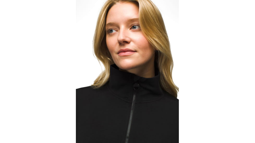 prAna Shea Half Zip - Womens, Black, XS, 2057191-001-XS