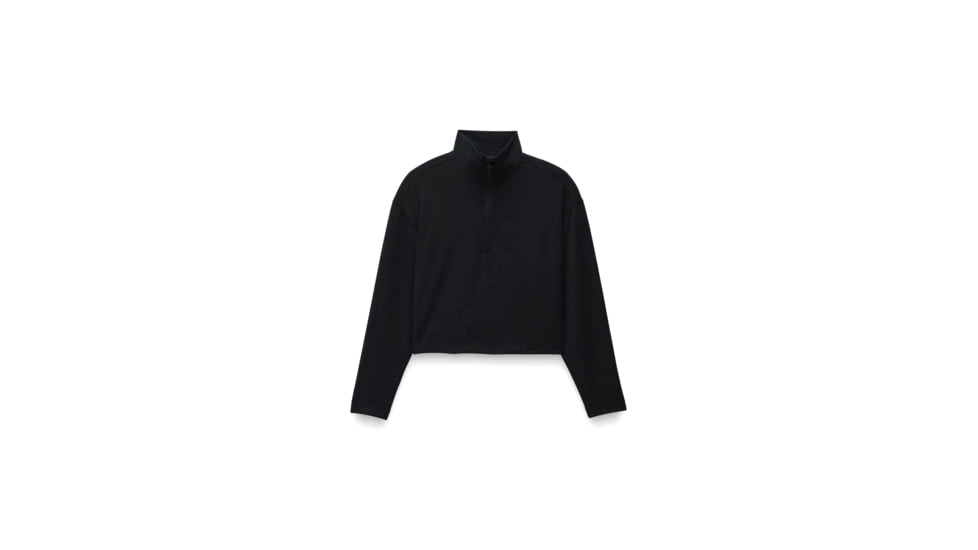 prAna Shea Half Zip - Womens, Black, XS, 2057191-001-XS
