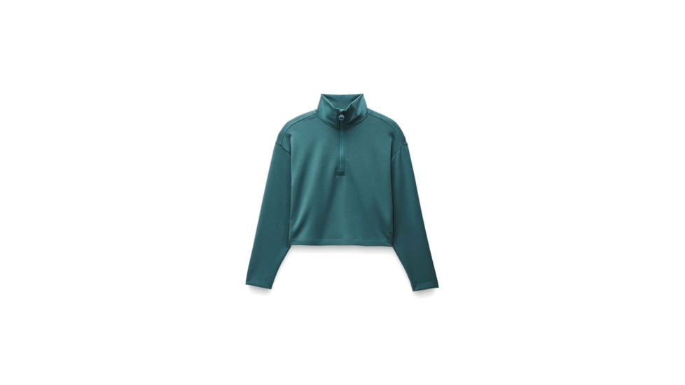 prAna Shea Half Zip - Womens, Cool Dusk, S, 2057191-400-S