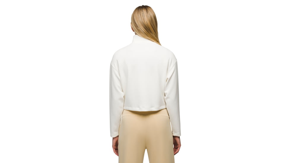 prAna Shea Half Zip - Womens, Soft White, XS, 2057191-100-XS