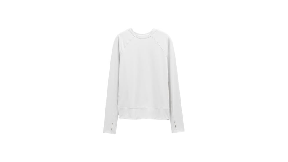 prAna Sol Searcher Long Sleeve Top - Womens, Soft White, L, 1971541-100-L