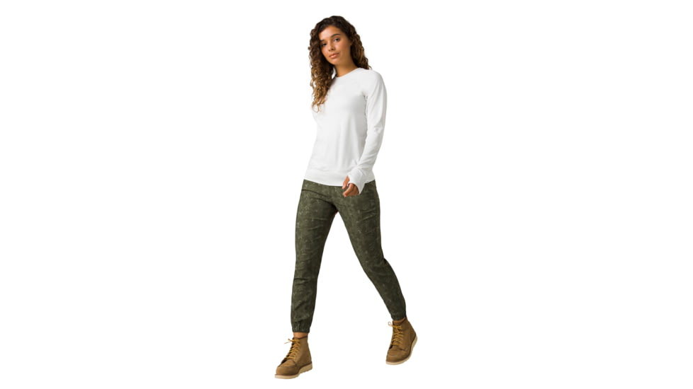 prAna Sol Searcher Long Sleeve Top - Womens, Soft White, L, 1971541-100-L