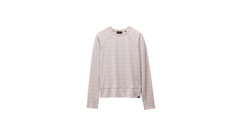 prAna Sol Searcher Long Sleeve Top - Womens, Willow Stripe, S, 1971541-501-S