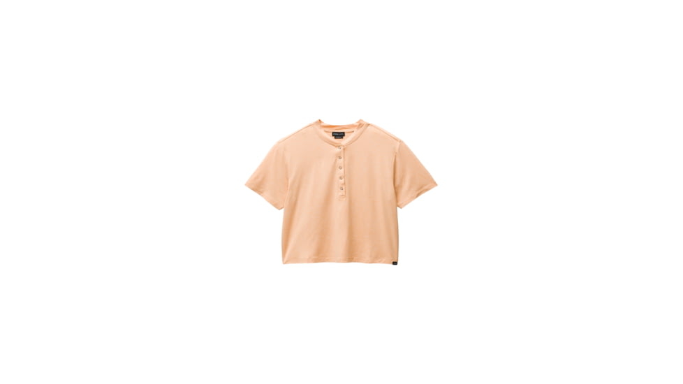prAna Sol Searcher S/S Henley - Womens, Aura Glow, XL, 2064501-800-XL