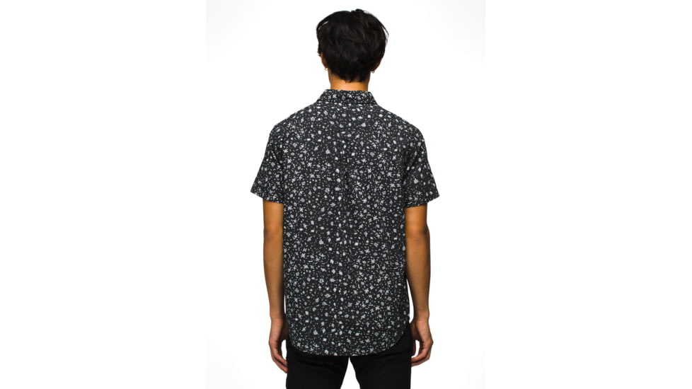 prAna Stimmersee Shirt Slim Fit - Mens, Black Above, M, 1970111-002-SL-M