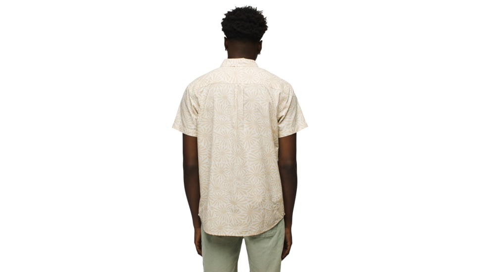 prAna Stimmersee Shirt Slim Fit - Mens, Chalk Stretch, XL, 1970111-101-SL-XL