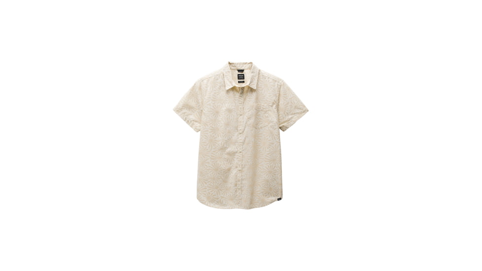 prAna Stimmersee Shirt Slim Fit - Mens, Chalk Stretch, XL, 1970111-101-SL-XL