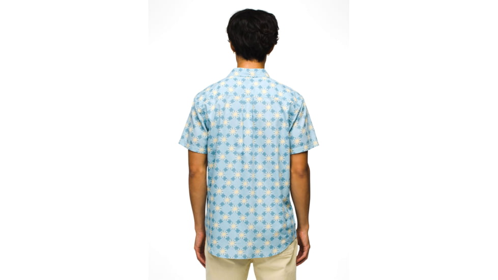 prAna Stimmersee Shirt Slim Fit - Mens, Crescent Bay Sol, L, 1970111-408-SL-L