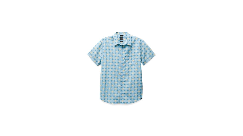 prAna Stimmersee Shirt Slim Fit - Mens, Crescent Bay Sol, L, 1970111-408-SL-L