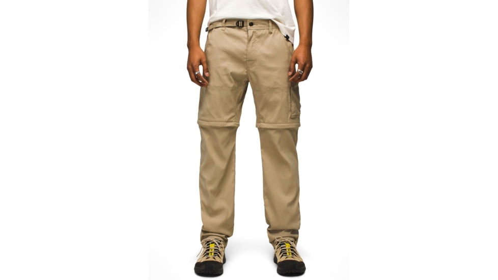 prAna Stretch Zion Convertible Pant 34in Inseam - Mens, Sandbar, 42, 2064741-250-34-42