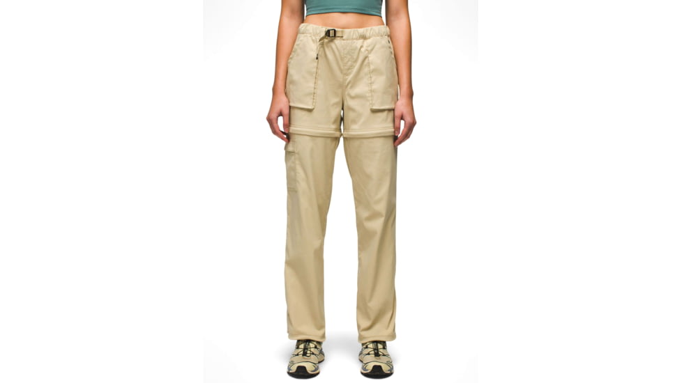 prAna Stretch Zion Convertible Pant - Womens, Sandstone, L, 2064541-250-RG-L