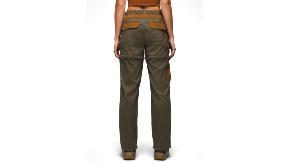 prAna Stretch Zion Convertible Pant - Womens, Slate Green Block, XS, 2064541-301-RG-XS
