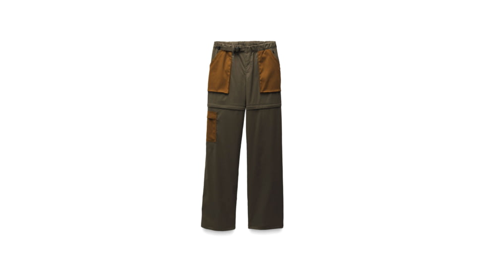 prAna Stretch Zion Convertible Pant - Womens, Slate Green Block, XS, 2064541-301-RG-XS