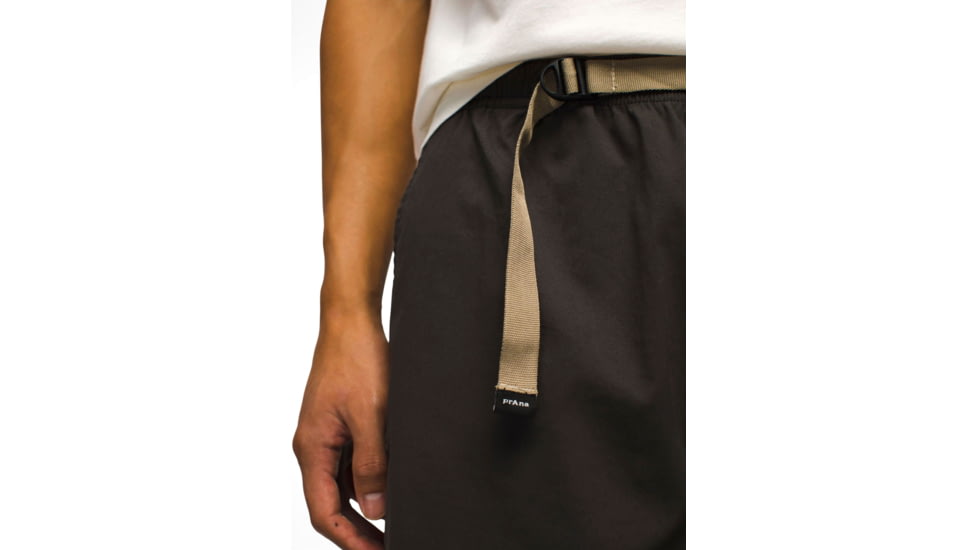 prAna Stretch Zion Pull On Short 7in Inseam - Mens, Dark Iron, L, 2064701-020-07-L