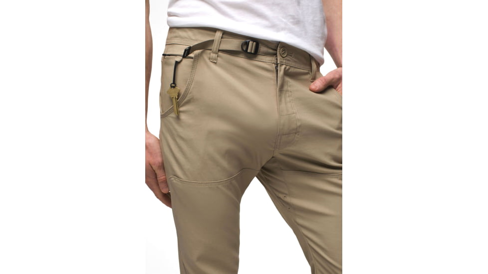 prAna Stretch Zion Slim Pant II 34in Inseam - Mens, Sandbar, 38, 1969831-250-34-38