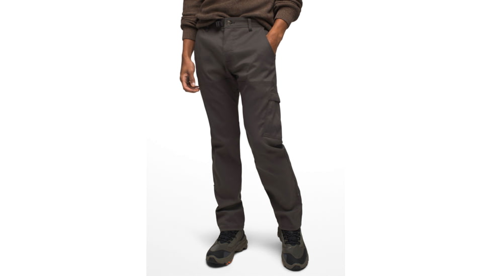 prAna Stretch Zion Straight Pants 32in Inseam - Mens, Dark Iron, 32, 2056931-020-32-32