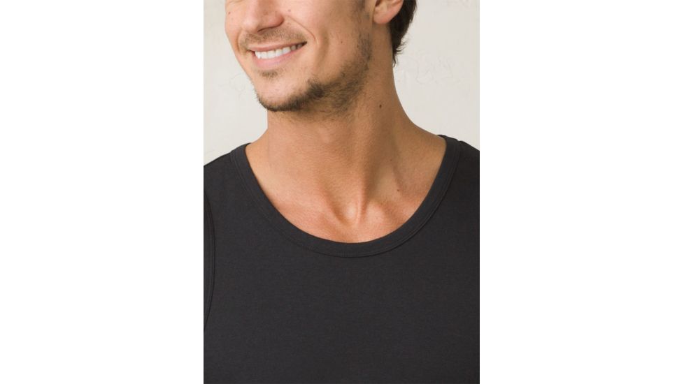 Prana PrAna Tank Mens, Black, Small, M11170350-BLK-S