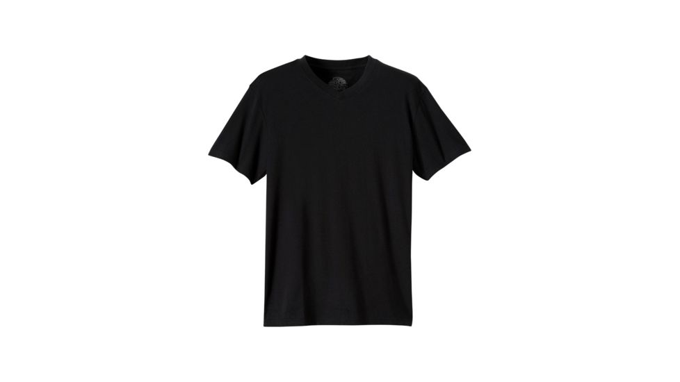prAna V-Neck T-Shirt - Men's, Black, Medium, M1VNEK114-BLK-M