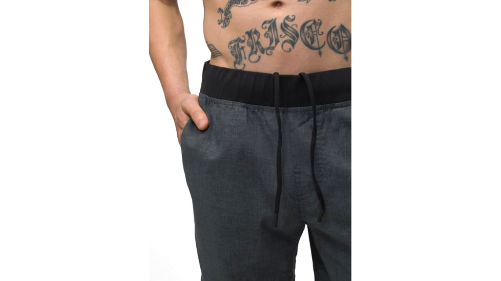 prAna Vaha Short Shorts, Grey Blue, L, 1963911-023-10-L