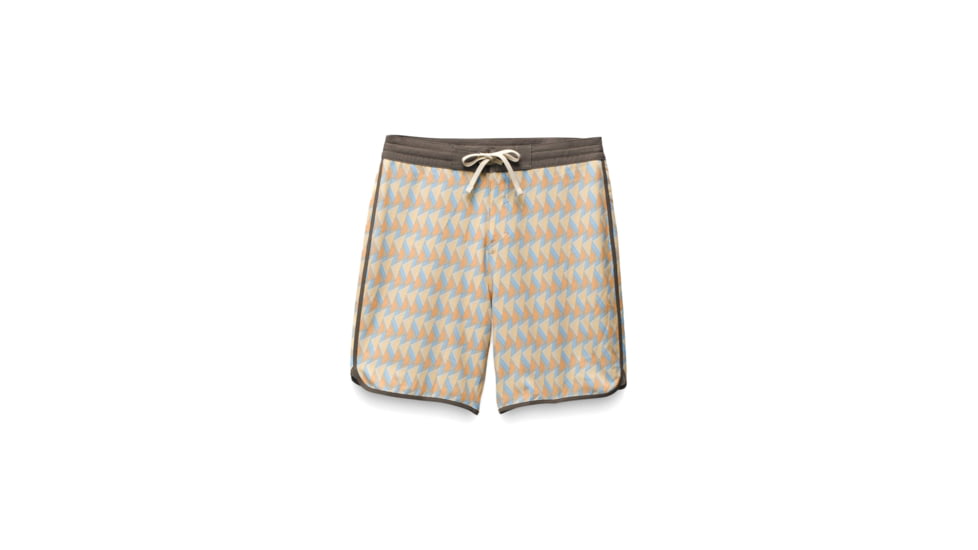 prAna Vintage Boardshort 8in Inseam - Mens, Aura Glow Retro Geo, 30, 1972761-800-08-30