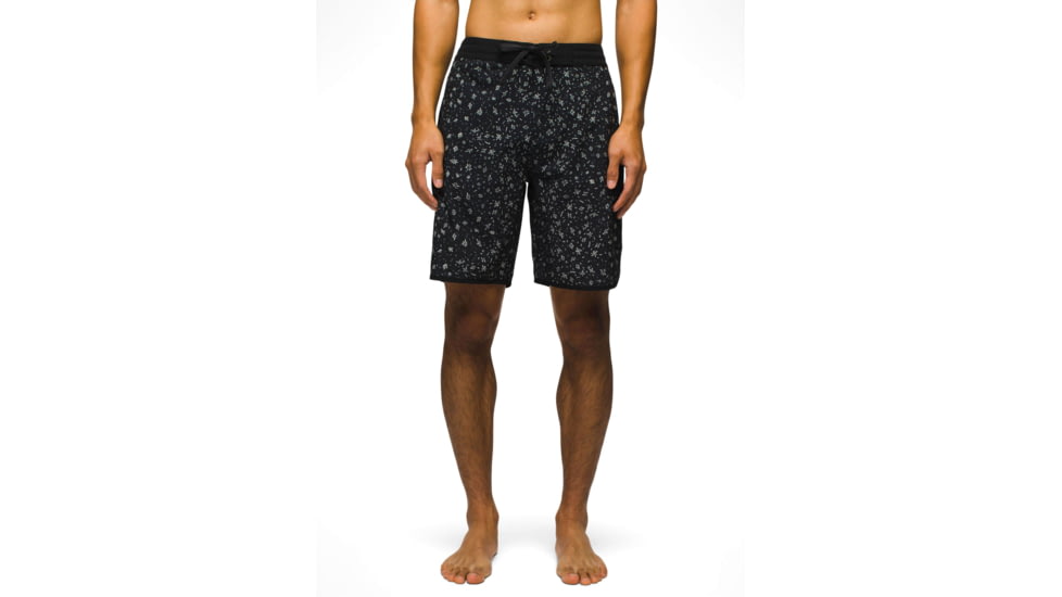 prAna Vintage Boardshort 8in Inseam - Mens, Black Above, 40, 1972761-963-08-40