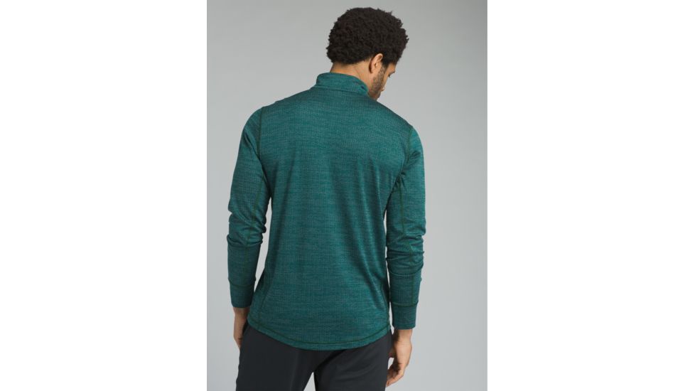 prAna Pratt 1/4 Zip Shirt - Mens, Highland Green, Small, M21181418-HLGR-S
