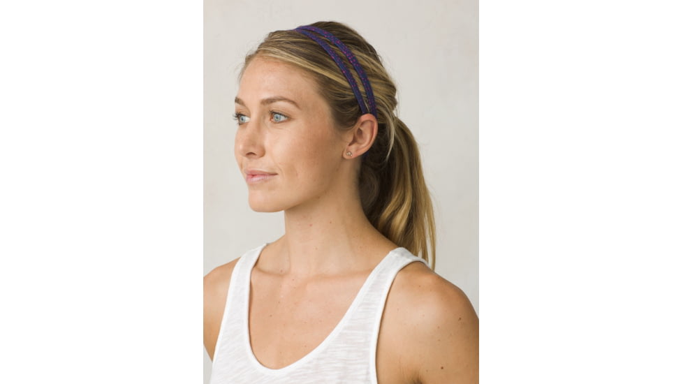 Prana Printed Double Headband, One Size, Nautical Mosaic, U5PHEA110-NAMO-O/S
