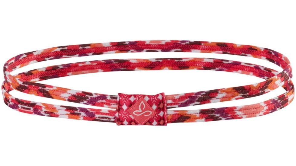 prAna Printed Double Headband - Women's -Azalea Guava