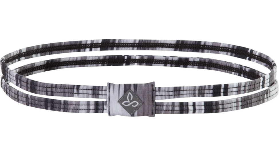 prAna Printed Double Headband - Women's -Black Rainblur