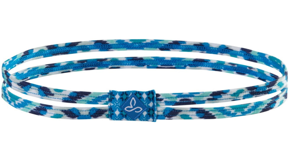prAna Printed Double Headband - Women's -Blue Guava