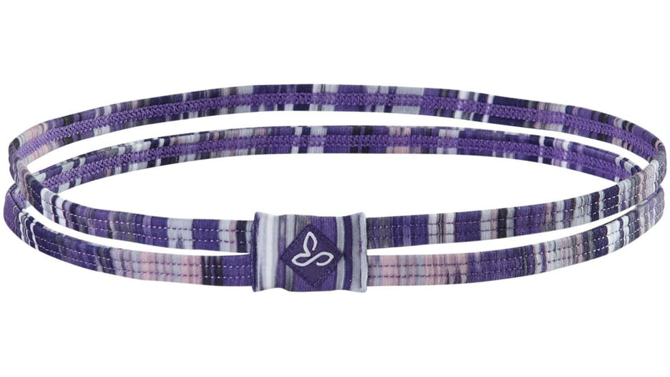 prAna Printed Double Headband - Women's -Violet Rainblur