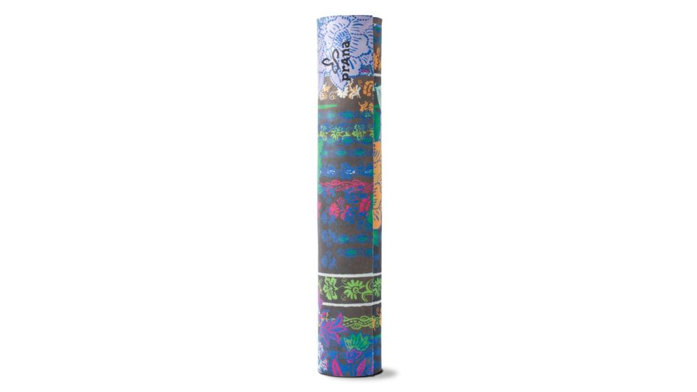 prAna Printed Microfiber Mat, Black Oceania, One Size, U61171805-BKOC-O/S