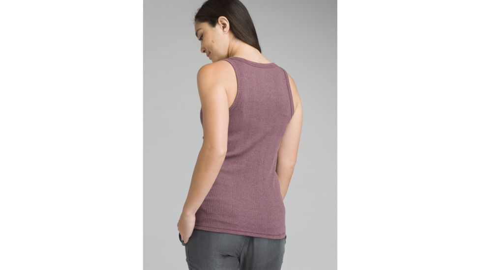 prAna Purest Tank - Womens, Black Cherry, X-Large, W11180333-BKCY-XL
