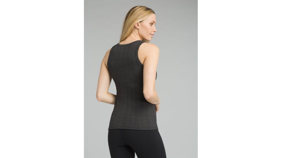prAna Purest Tank - Womens, Charcoal, X-Large, W11180333-CHR-XL