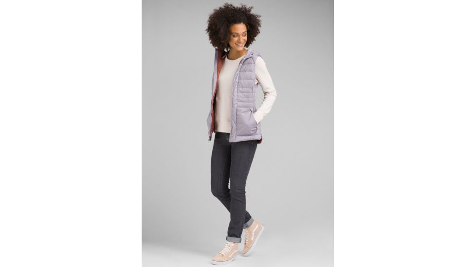 prAna Pyx Vest - Womens, Moonstone, Large, W13190851-MNSN-L