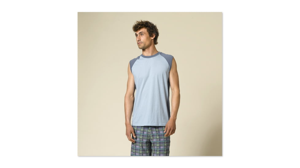 prAna Quest Sleeveless Shirt - Men's-Light Blue-Small