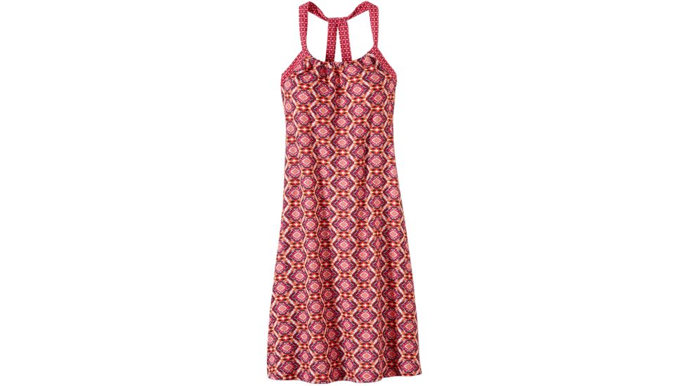 prAna Quinn Dress - Women's-X-Small-Azalea Guava