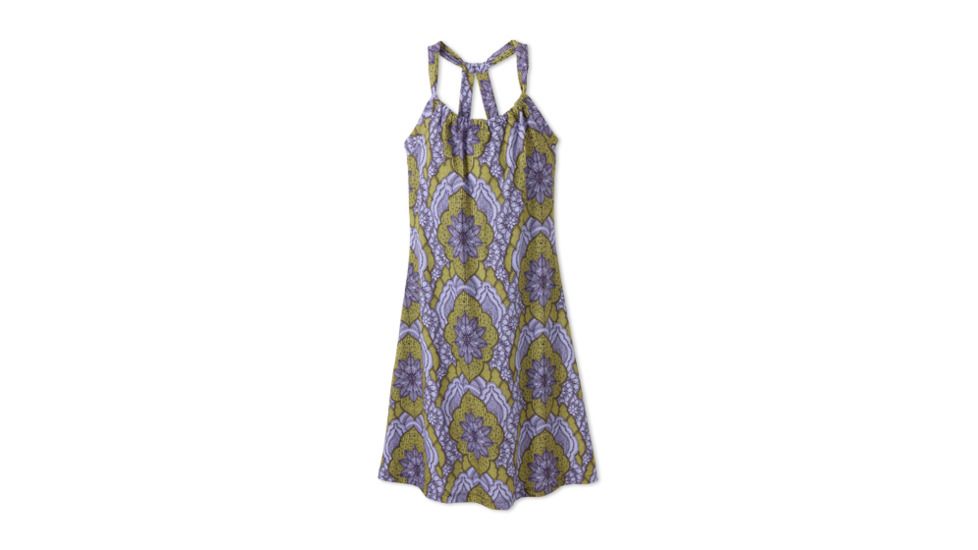 prAna Quinn Dress - Women's-X-Small-Lupine Scallop