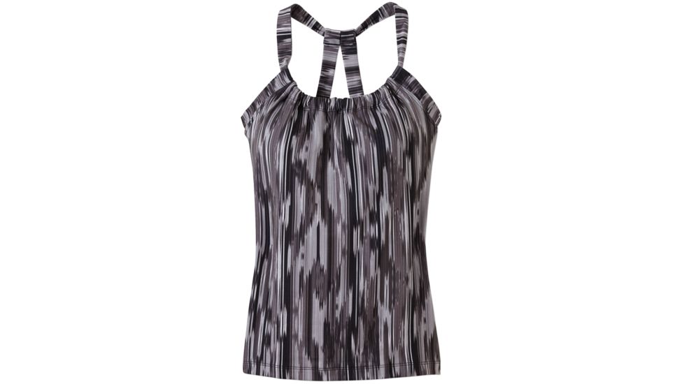 prAna Quinn Top - Women's-Black Rainblur-Large