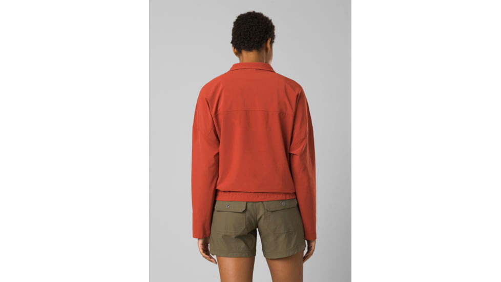 prAna Railay Pullover - Womens, Rust, Medium, 1970411-600-M