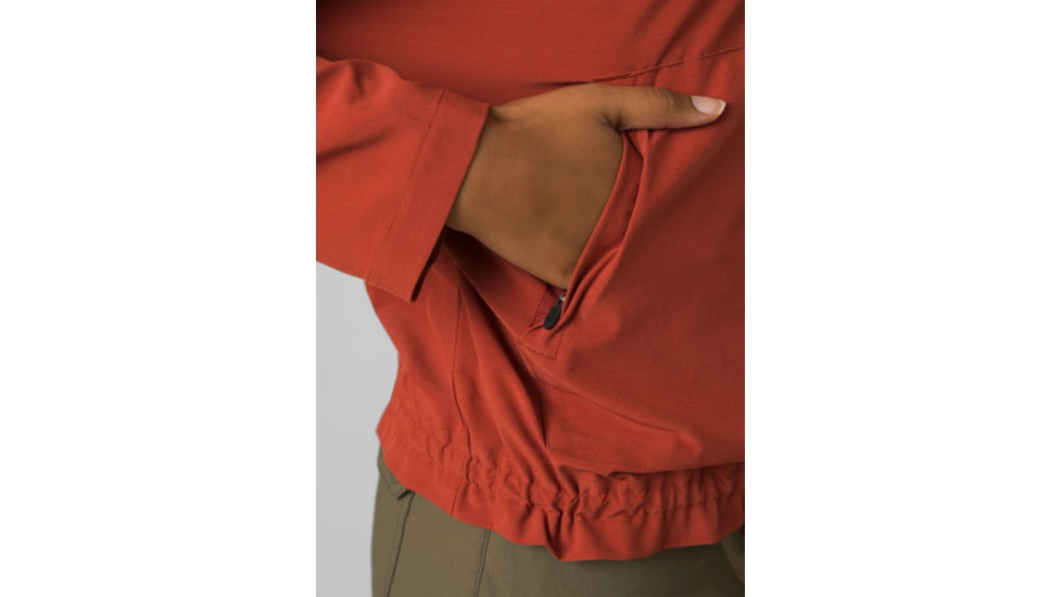 prAna Railay Pullover - Womens, Rust, Medium, 1970411-600-M