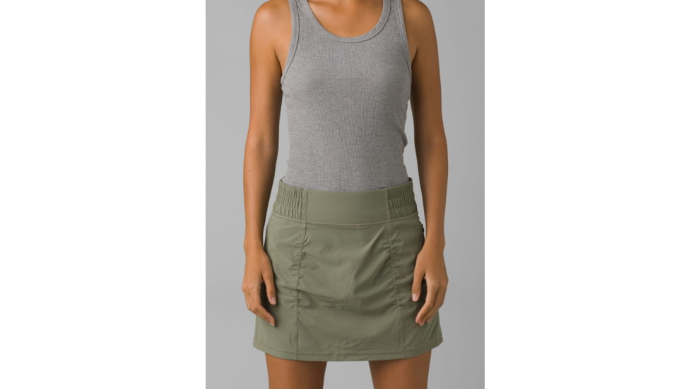 prAna Railay Skort - Women's, Medium, Sage, 1968451-300-M