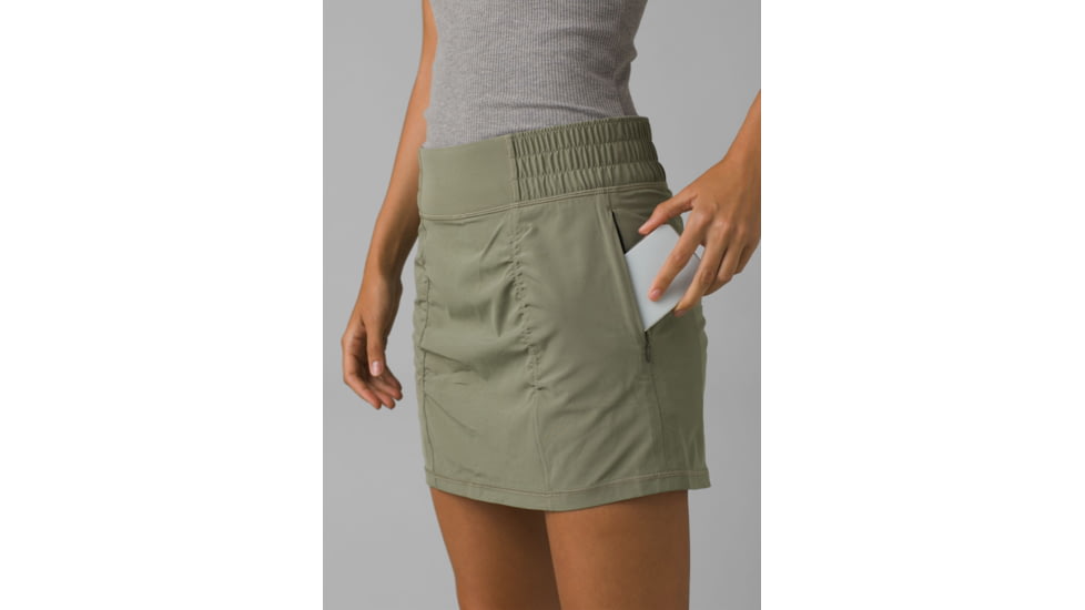 prAna Railay Skort - Women's, Medium, Sage, 1968451-300-M