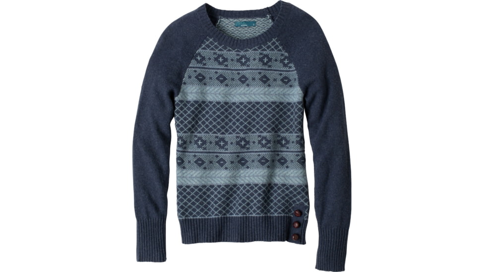 prAna Ramona Sweater - Women's-Blue Ridge-Large