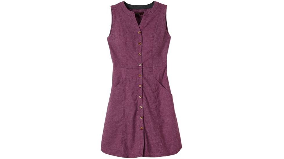 prAna Reanne Dress - Women's -Light Red Violet-Small