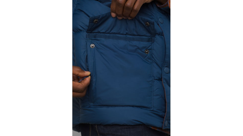 prAna Red Slate Vest, Cedar Colorblock, Medium, M13202594-CECX-M