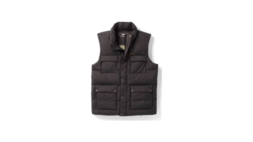 prAna Red Slate Vest, Charcoal, Large, 1969581-020-L