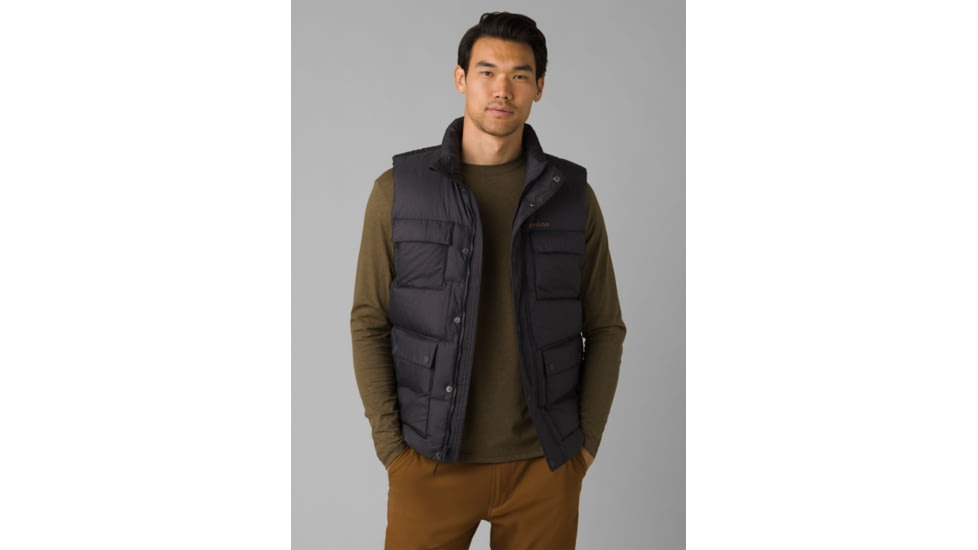 prAna Red Slate Vest, Charcoal, Medium, M13202594-CHR-M