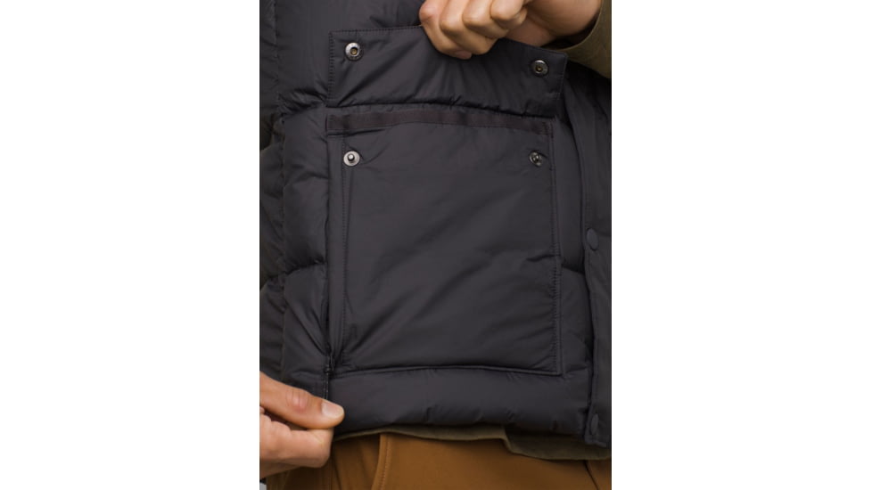 prAna Red Slate Vest, Charcoal, Medium, M13202594-CHR-M